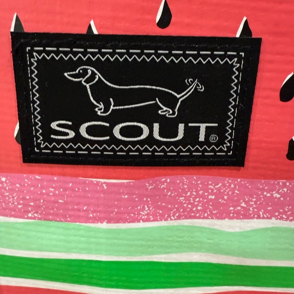 Scout Original Deano in Melondramatic pattern large tote bag. - Picture 5 of 9